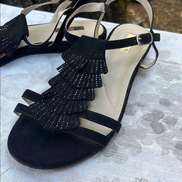 Jennifer Lopez Black Strappy Sandals - Picture 3 of 11